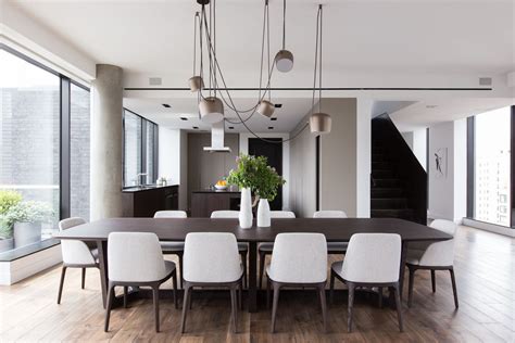 Chelsea Penthouse Modern Dining Modern Interior Design Interior Spaces