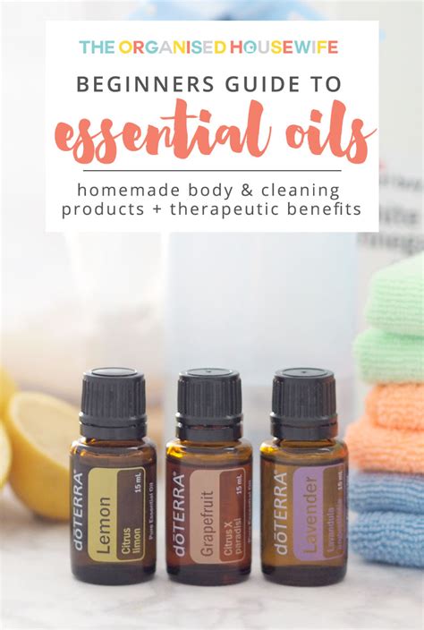 The Beginners Guide To Essential Oils The Organised Housewife