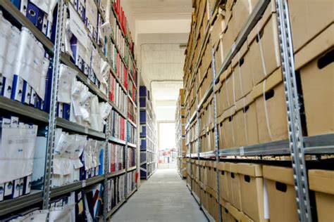 470 Old Files Stacked On Library Shelves Stock Photos Pictures