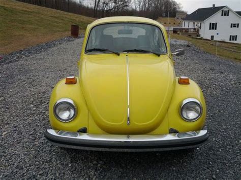 Sell Used 1974 Volkswagen Super Beetle Yellow In Herndon