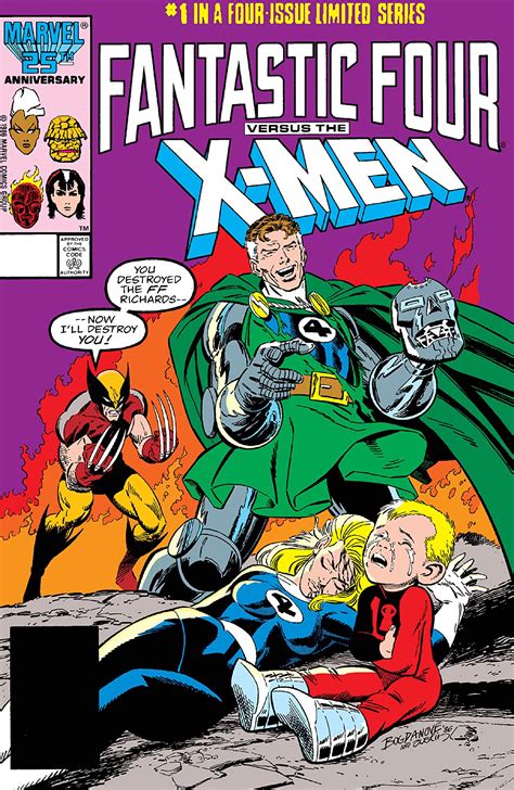 Fantastic Four Vs The X Men Vol 1 1 Marvel Comics Database