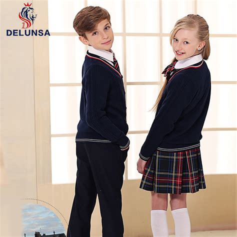 China New England School Uniform Sweaters Factory Primary