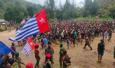 Heboh Lagi Asyik Menari Anggota Kkb Papua Lari Tunggang Langgang Saat