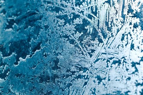 Blue Frost Background — Stock Photo © Nikkytok 10238069