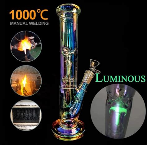 Learn how their parts work together to create a smooth, cool smoke. Iridescent Glass Bong Hookah | MAYBAO Wholesale Smoking ...