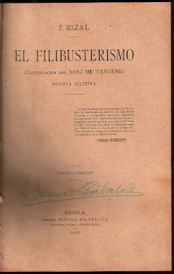 El Filibusterismo Meaning By Jose Rizal Bdabi