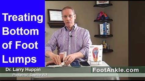 It is understandable to want to seek care promptly for this condition as it can easily impact your mobility at work and during your free time. What are These Lumps on the Bottom of My Foot? - YouTube