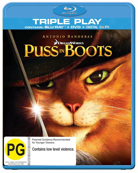 Puss In Boots Blu Ray Dvd Blu Ray Dc Buy Now At Mighty Ape Nz