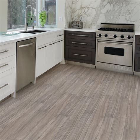 Select Surfaces Ash Engineered Vinyl Plank Flooring 1357 Sq Ft 1