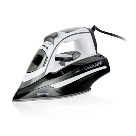 Buy Geepas Steam Iron 2 In 1 Dry And Steam Iron With Ceramic Soleplate
