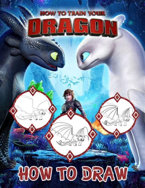 Buy How To Draw How To Train Your Dragon An Amazing Coloring Book With