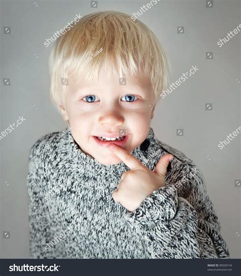 If you have blue eyes and blonde hair, conceiving a baby with someone who also has blue eyes and blonde hair will provide the greatest likelihood. Portrait Of A Happy Little Boy With Blue Eyes And Blond ...