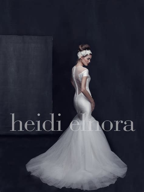 Custom made wedding dresses brisbane. Heidi Elnora Wedding Dresses Fall 2014