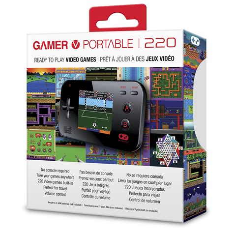 My Arcade Gamer V Portable Handheld Gaming System 220 Retro Style