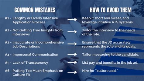 6 Mistakes That Lose Candidates In The Interview Process Blue Signal Search