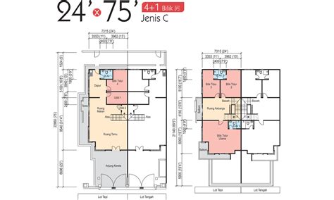 See more ideas about floor plans, design pelan rumah 1 tingkat 4 bilik tidur 2 bilik air. Pelan Rumah 2 Tingkat 4 Bilik - Design Rumah Terkini