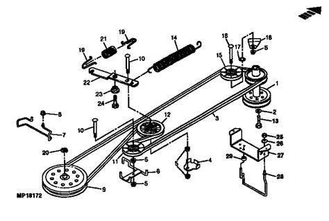 John Deere Sabre 38 Deck Belt Diagram Matanetutorials