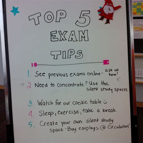 Top 5 Exam Tips Exam Study Tips Exams Tips Exam Study