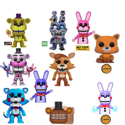 Funko Pop Games Five Nights At Freddys Series Set Of 6