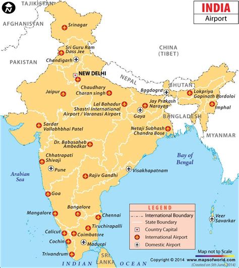 Airports In India India Airports Map Airport Map India World Map