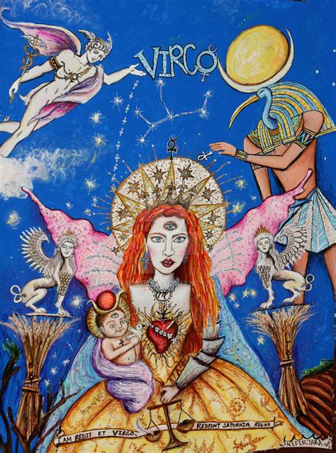 Virgo By Nefertara By Taraozella On Deviantart