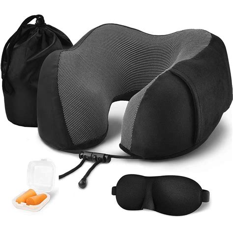 The Best Travel Neck Pillows Of 2022 Sleep Foundation Jwl Washable Neck Support Headrest