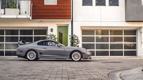 Quicksilver Toyota Supra Mkiv Ccw Sp505 Wheels In Matte Black