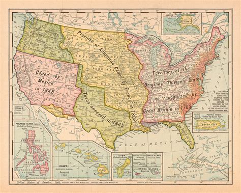1904 Mcnally United States Central Us Maps Lahaina