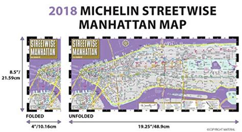 Streetwise Manhattan Map Laminated City Center Street Map Of