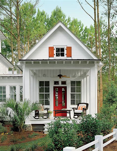 Love This Extended Porch And The Red Door 2016 Best Selling House