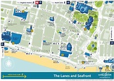 Brighton city centre map - Ontheworldmap.com