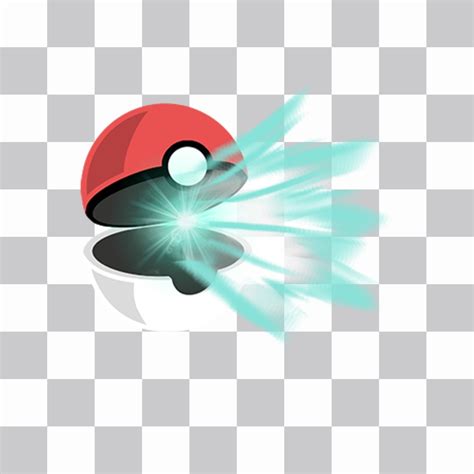 Pokeball Opening Up