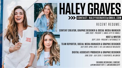 Haley Graves 2020 Reporter Reel Youtube