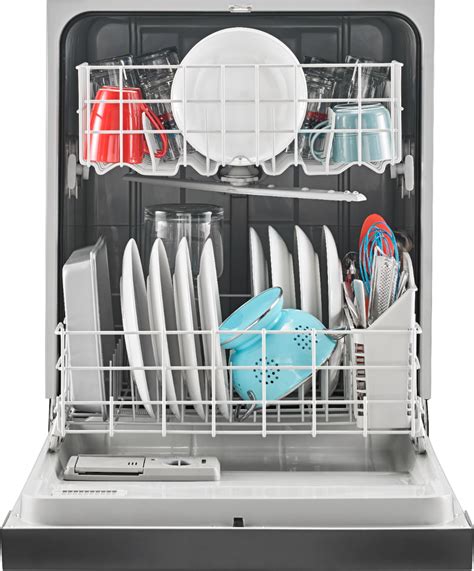 Amana 24 Built In Dishwasher Stainless Steel Adb1400ags Best Buy