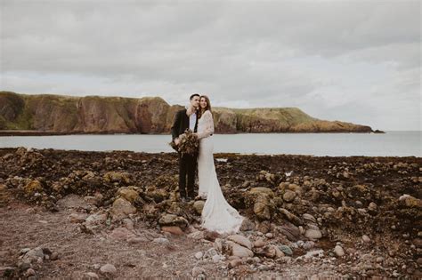 Elopement Shoot At Dunnottar Castle In Scotland Popsugar Love And Sex