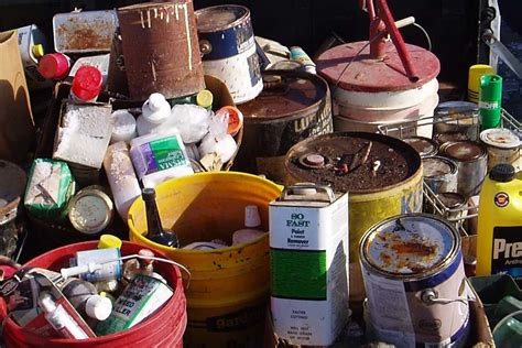 Example of label for scheduled wastes. Hazardous & E -Waste Roundup | Culver City Crossroads
