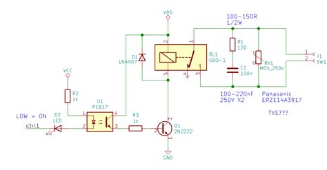 Electronic Universal Relay Snubber Circuit Valuable Tech Notes