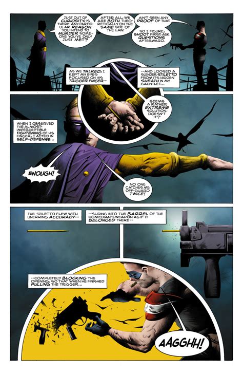 Punisher MAX Vs The Comedian Before Watchmen Battles Comic Vine