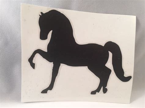 Morgan Horse Vinyl Decal Free Shipping On Eligible Orders I Etsy