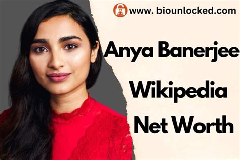 Anya Banerjee Wikipedia Unveiling Her Journey And Achievements