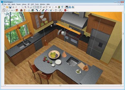 The virtual kitchen design tool allows you to mix and match cabinets, countertops, and flooring to visualize and choose products for your kitchen remodel. Amazon.com: Chief Architect Home Designer Interiors 10 ...