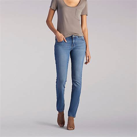 Dream Soft Slim Fit Skinny Leg Jean Lee