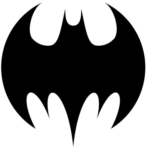 Batman Logo Stencil Clipart Best Clipart Best Images