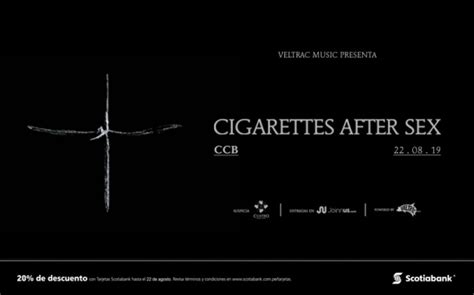 Cigarettes After Sex En Lima Joinnus