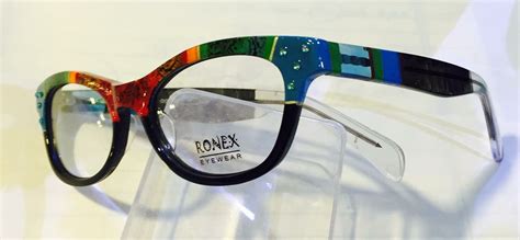 New Ronex Colorful Eyeglasses Frames Inspired By Frida Khalo Hand Painted By Roni Dori Hand