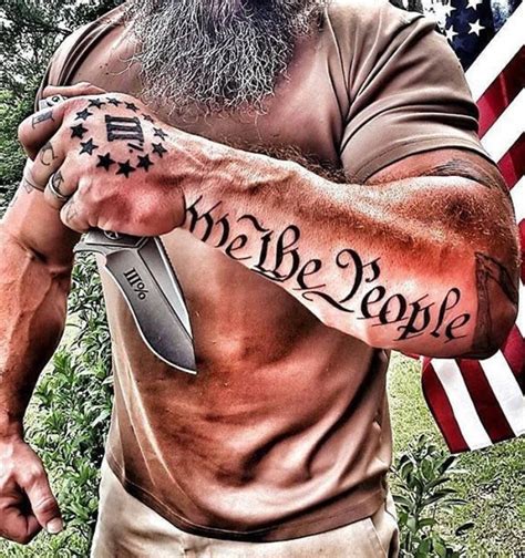 75 Patriotic We The People Tattoos And Ideas Tattoo Me Now
