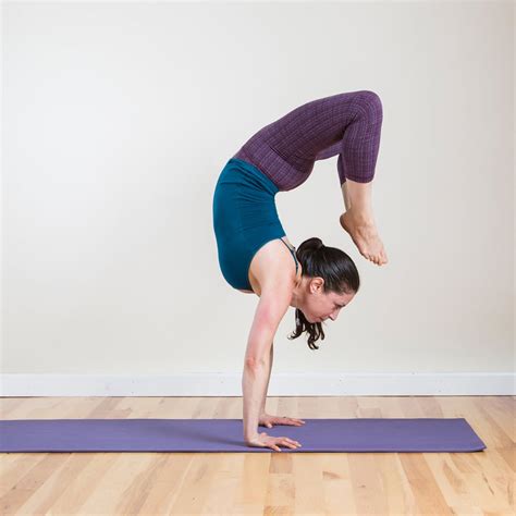 Handstand Scorpion Advanced Yoga Poses Pictures Popsugar Fitness