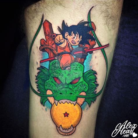 No surprise, there are many dragon ball tattoos. Shenron Tattoo #shenrontattoo #shenron #dragonballtattoo # ...