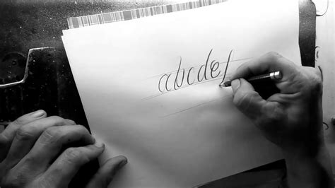Abcd Chicano Lettering Como Hacer Letras Mano Escritas Curso De
