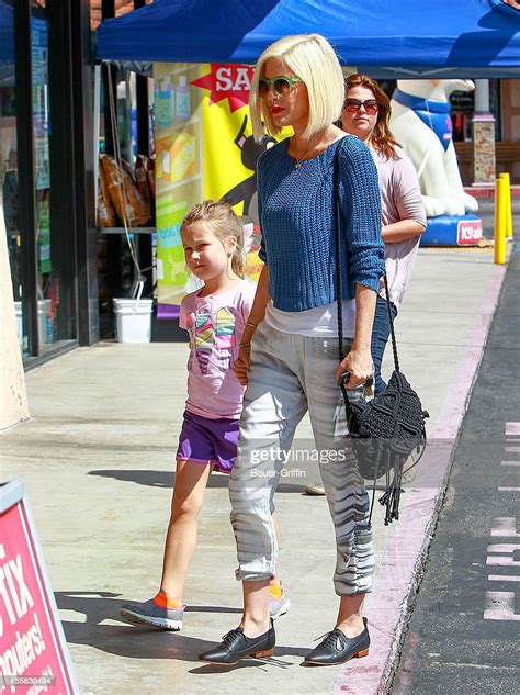Tori Spelling Is Seen Filming Her Show True Tori On September 20 News Photo Getty Images